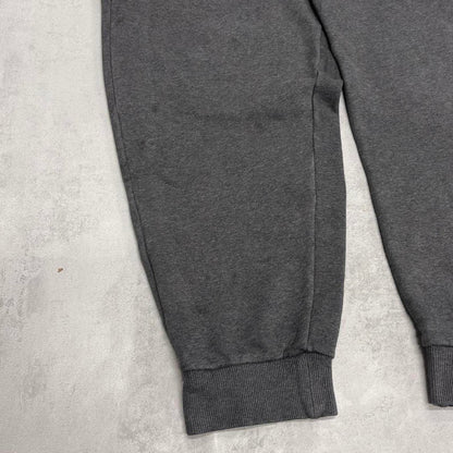 Y2k Puma tracksuit bottoms XXL men's grey joggers sports gym wear casual streetwear trackies comfort