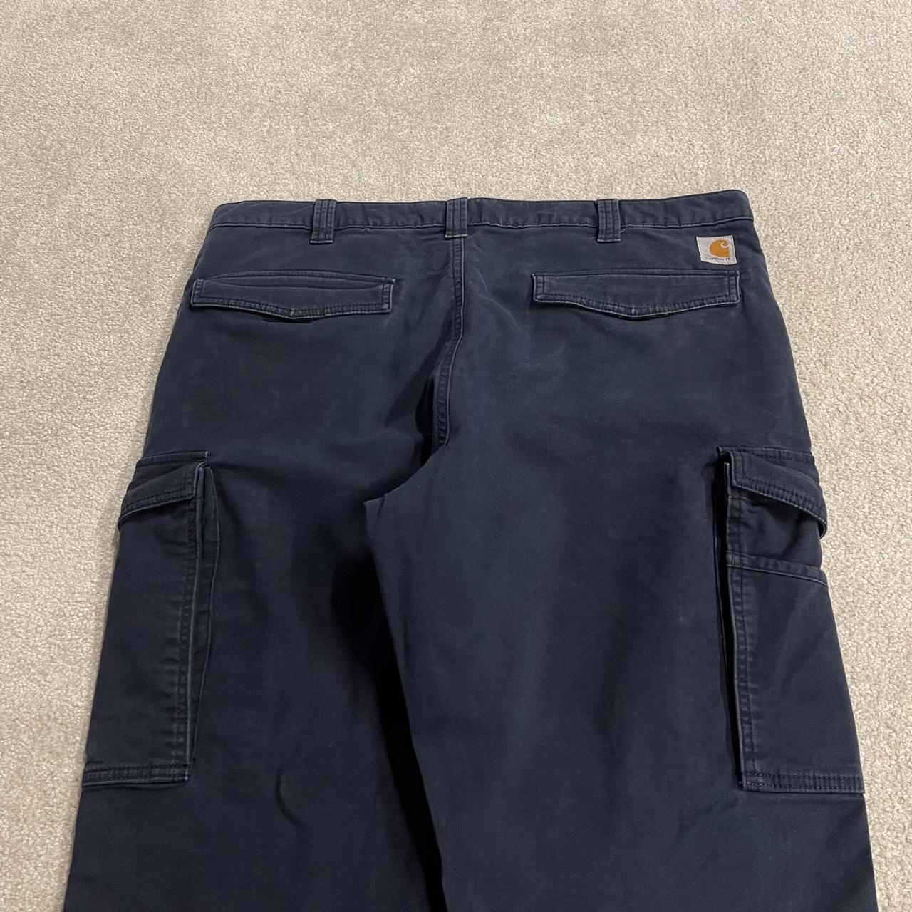 Carhartt cargo pants y2k W40L30 navy Relaxed fit skater work pants