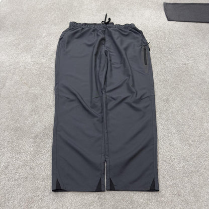 Y2K Fila tracksuit bottoms loose grey XXL Floaty leg 2000s style casual track pants