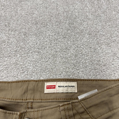 Wrangler cargo pants y2k khaki W30L30 Regular taper fit skater work pants