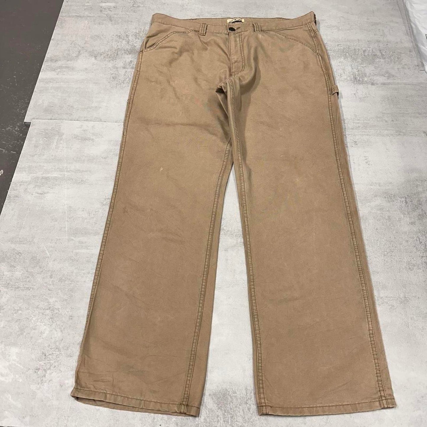 Blue Mountain carpenter trousers W40L34 beige sand 90s workwear skate style cargo pants