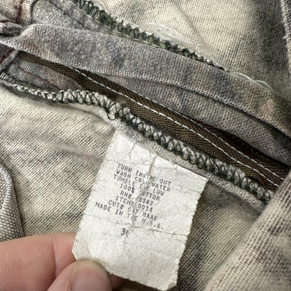 Vintage mossy oak camo cargo pants Loose straight leg camouflage utility combat trousers