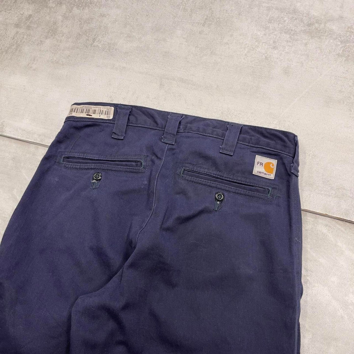 Carhartt FR pants W28 L30 loose navy 90s style skater pants