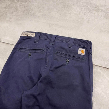 Carhartt FR pants W28 L30 loose navy 90s style skater pants
