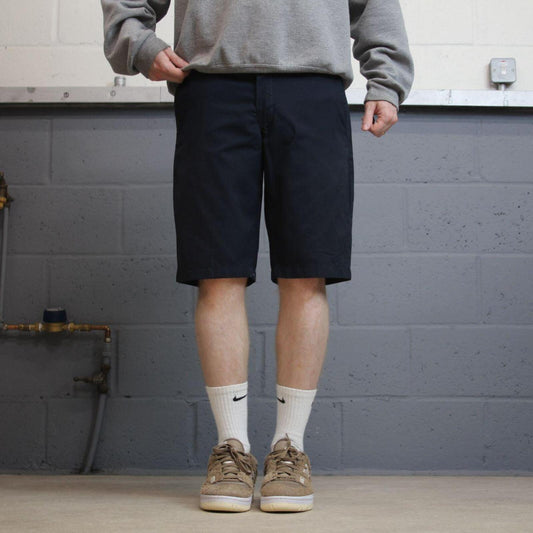 Dickies Y2K chino shorts navy Twill style chino skater shorts loose
