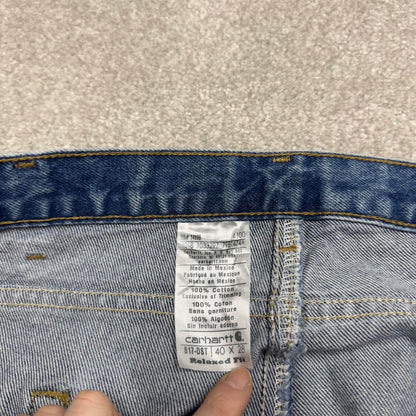 Vintage Carhartt Jeans loose W40L28 blue denim relaxed 90s style skater jeans