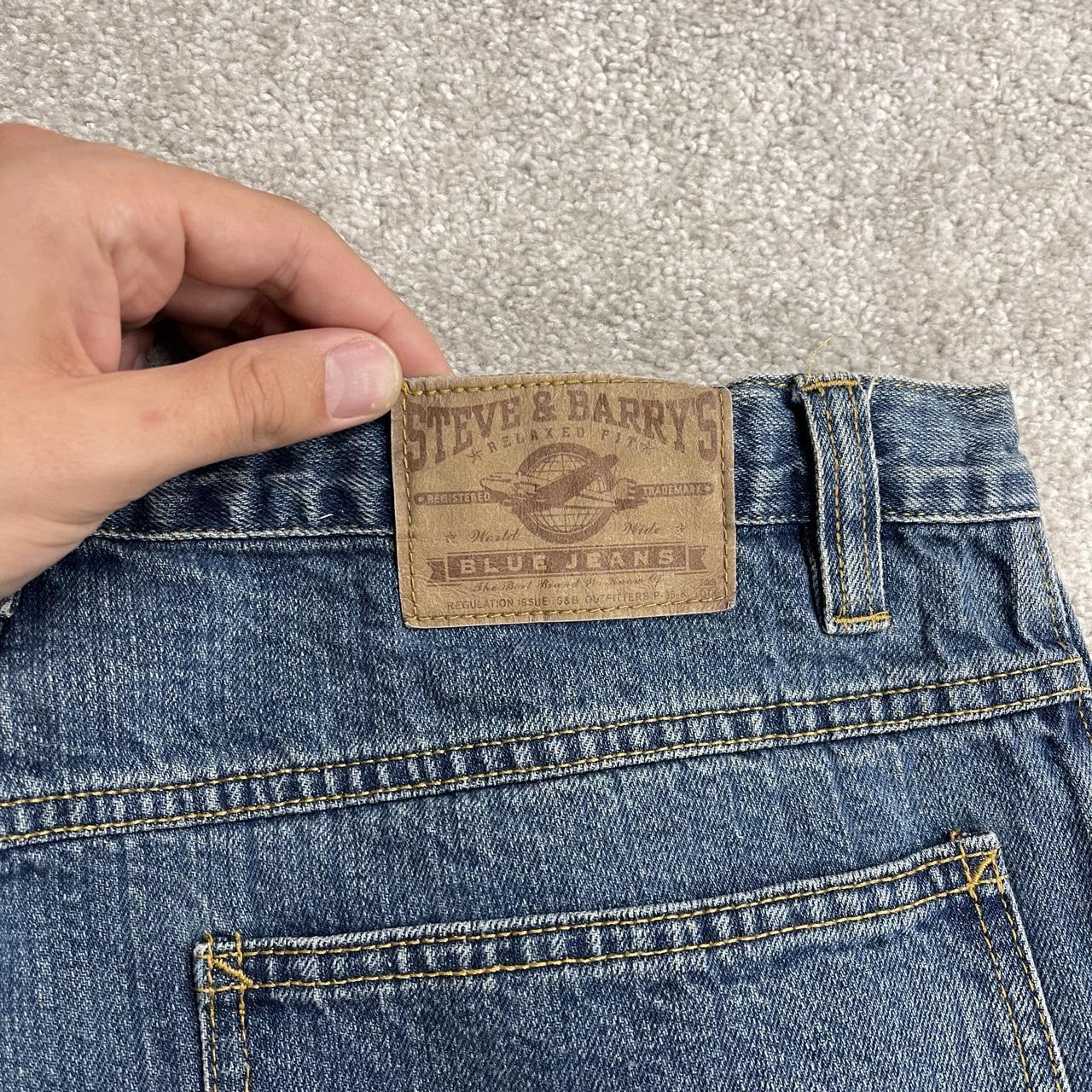 Vintage Steve & Barry’s baggy jeans y2k W36L30 blue Baggy wide leg surf style work pants
