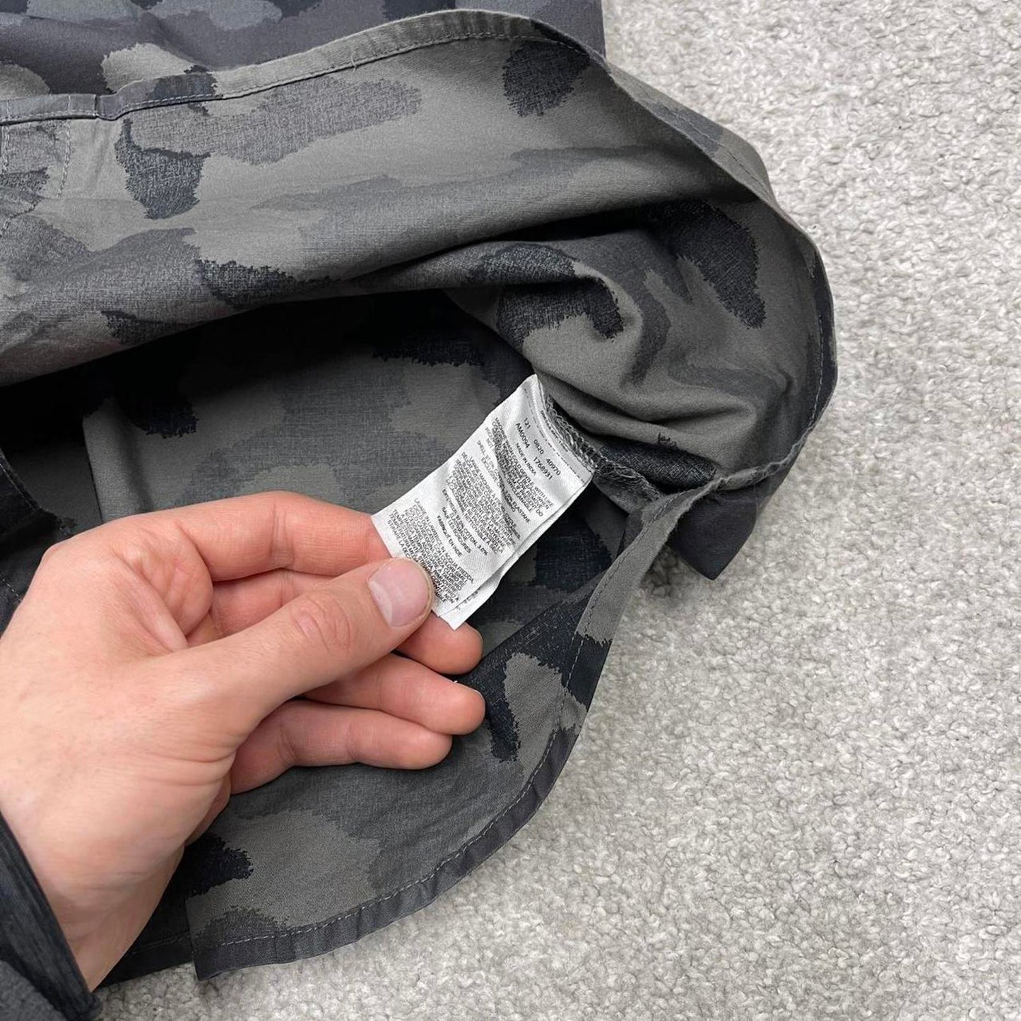 Y2K camo shirt short sleeve Columbia grey Surf style camouflage shirt summer festival