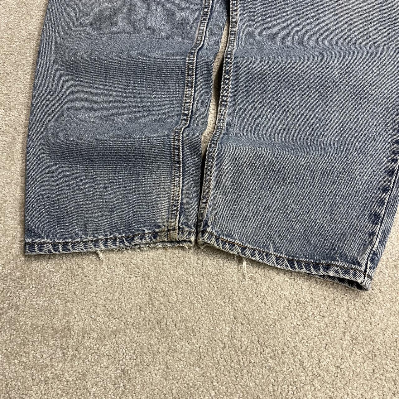 Levi's 560 baggy jeans y2k blue Wide leg comfort fit denim pants red tab logo