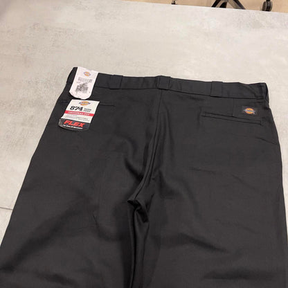 Baggy Dickies 874 pants W42 L30 black loose twill chino style skater pants