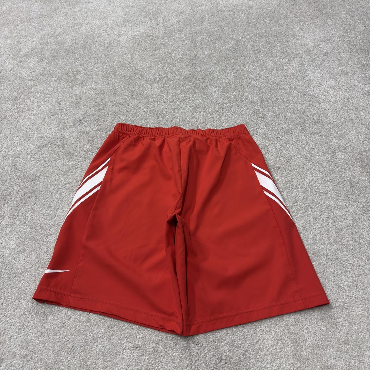 Nike sports shorts y2k black red Dri-Fit comfy floaty summer gym shorts