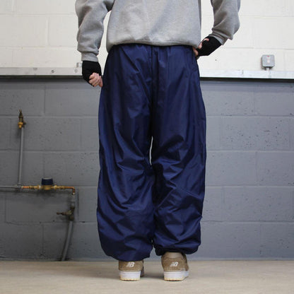 Vintage y2k baggy Nike tracksuit bottoms navy