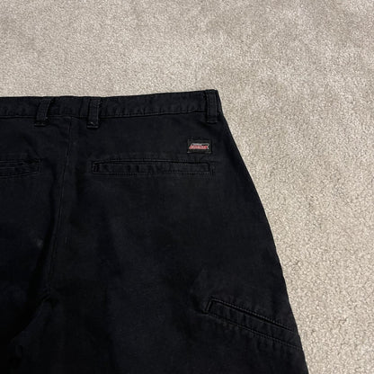 Dickies carpenter chino shorts y2k black Loose fit cargo workwear summer shorts