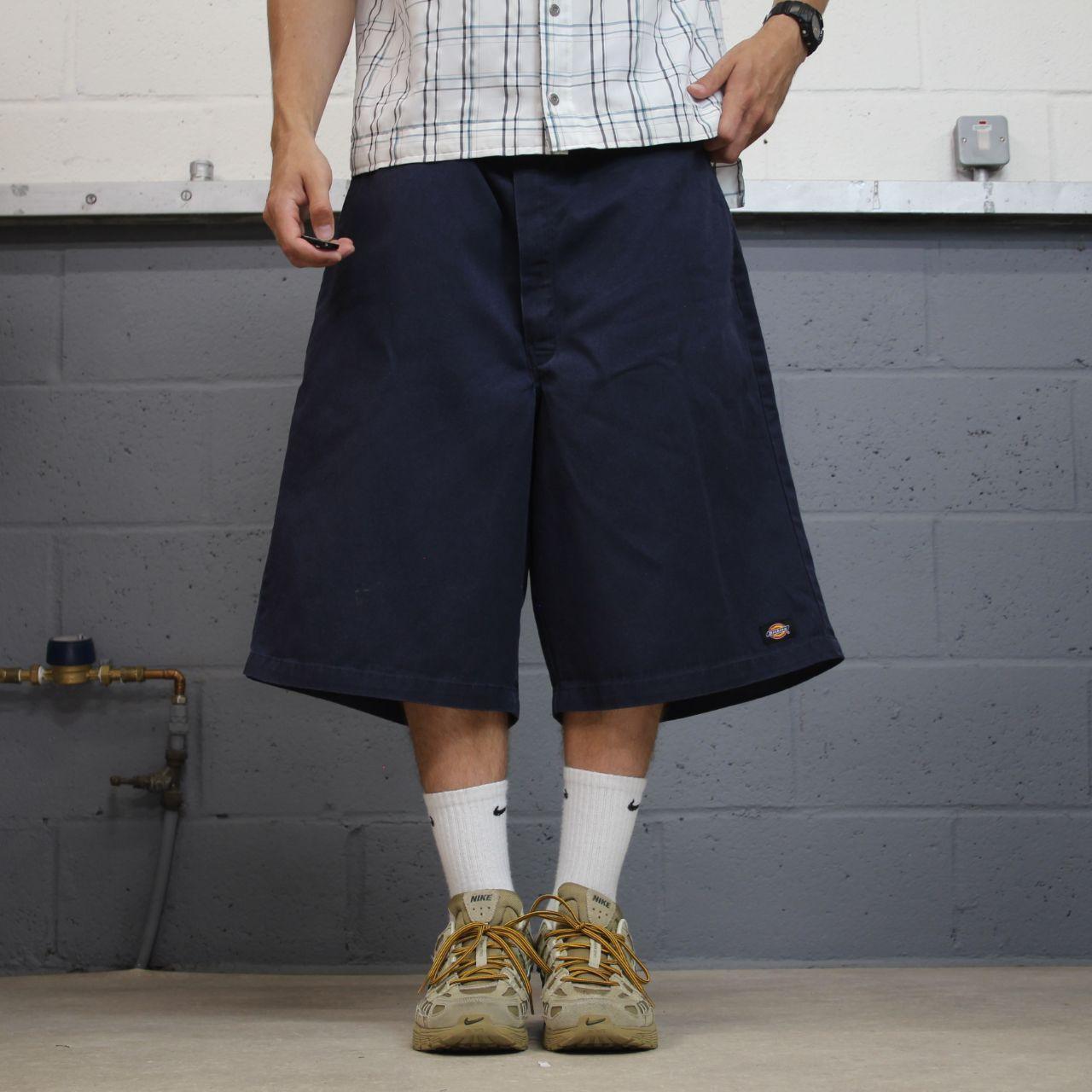 Dickies extra baggy chino shorts carpenter navy Chino skater / surf shorts loose fit festival