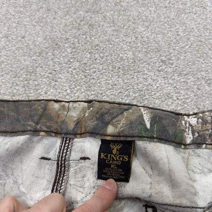 Realtree camo cargo trousers hunting style Y2K khaki camouflage pattern outdoors utility trousers