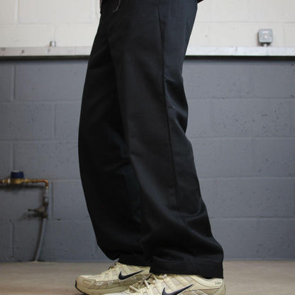 Dickies 874 pants black slim straight fit W36L30 Chino skate style work trousers