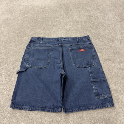 Dickies baggy denim shorts y2k carpenter blue Loose surf skater summer cargo shorts
