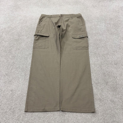 Wrangler cargo pants relaxed y2k khaki Loose straight leg relaxed skater work pants