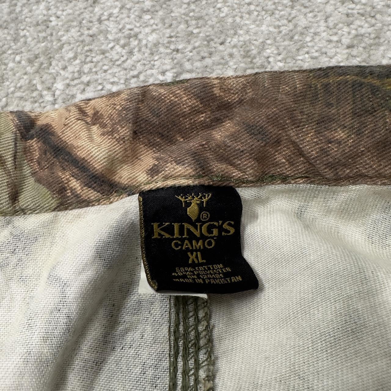 Baggy camo cargo pants y2k utility khaki King’s mountain shadow camouflage hunting wide leg cargos