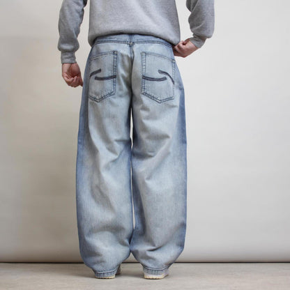Blue baggy skate jeans W36L31