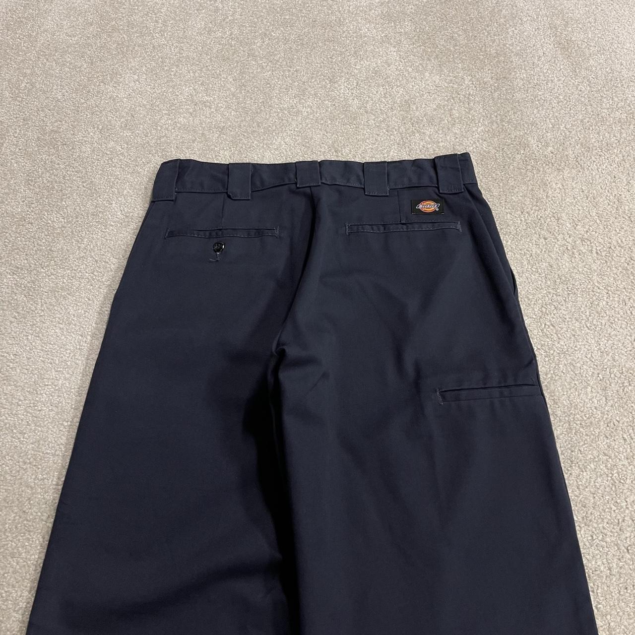 Dickies cargo pants navy straight fit W32L32 Chino skate style work trousers