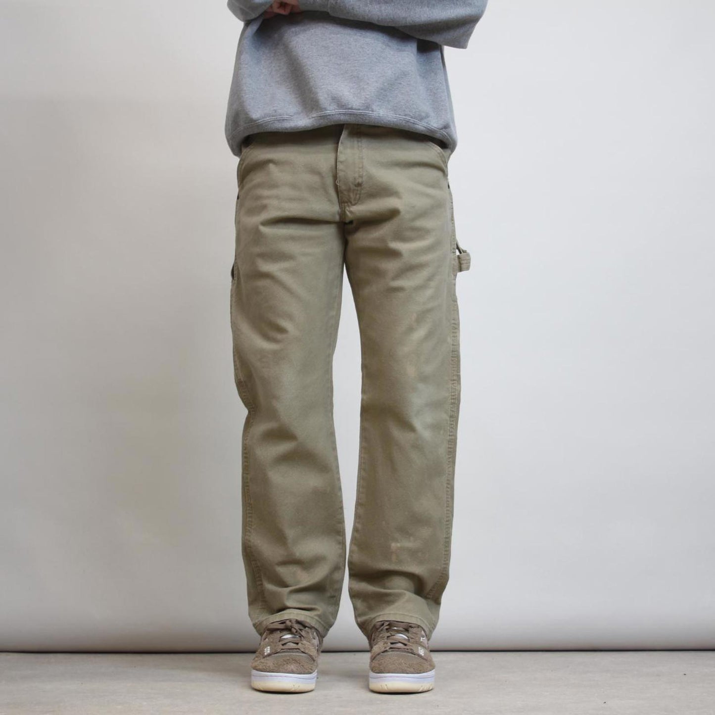 Men’s Wrangler Carpenter jeans W30 L30 beige skater cargos