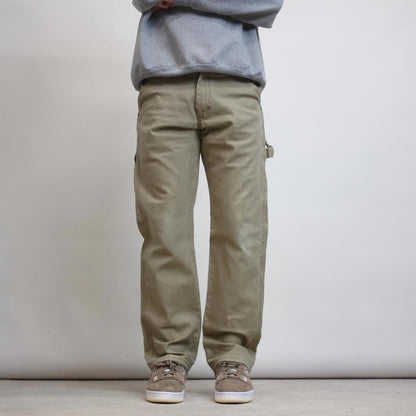 Men’s Wrangler Carpenter jeans W30 L30 beige skater cargos