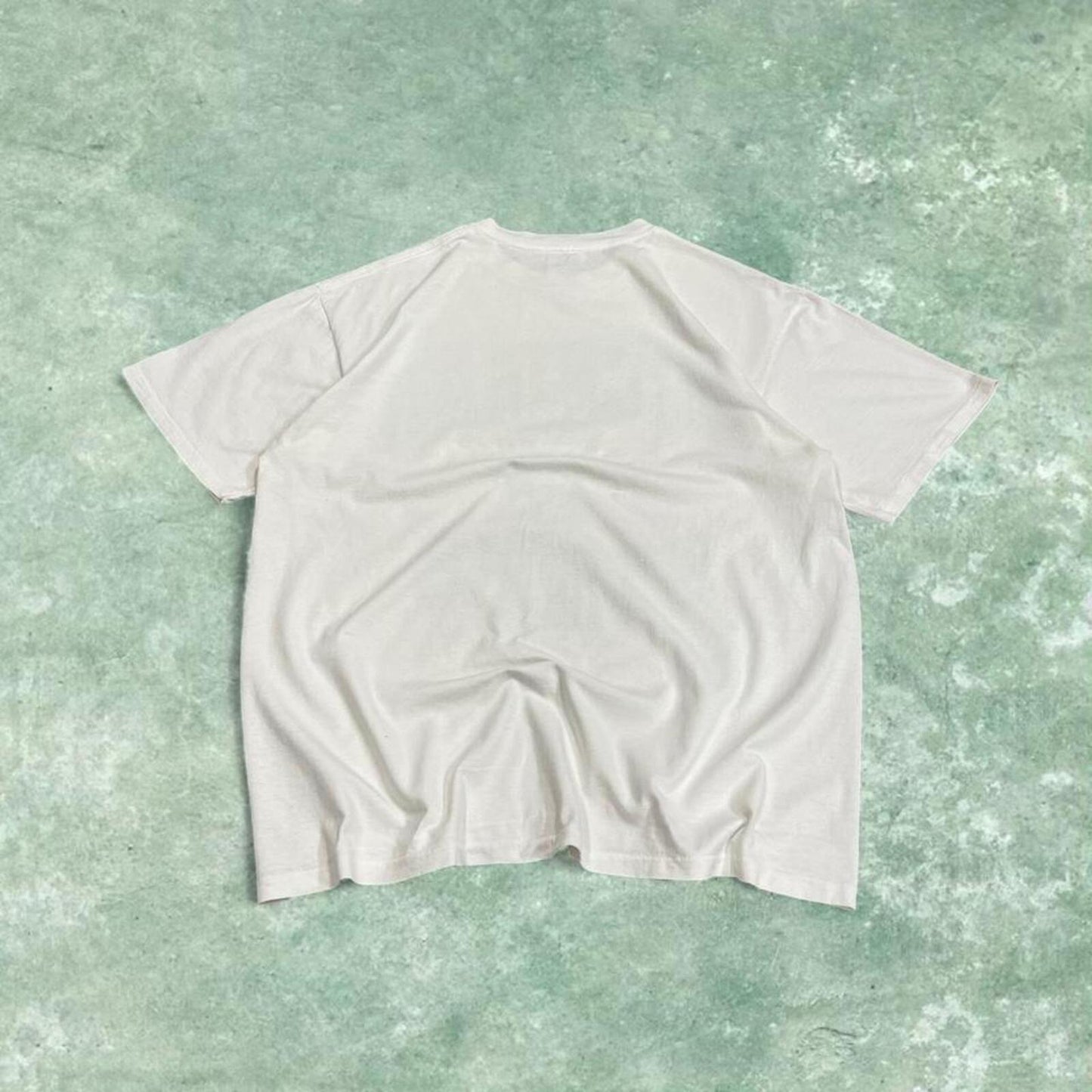 Vintage Michigan State graphic t shirt white Oneita 100% cotton single stitch tee print varsity top