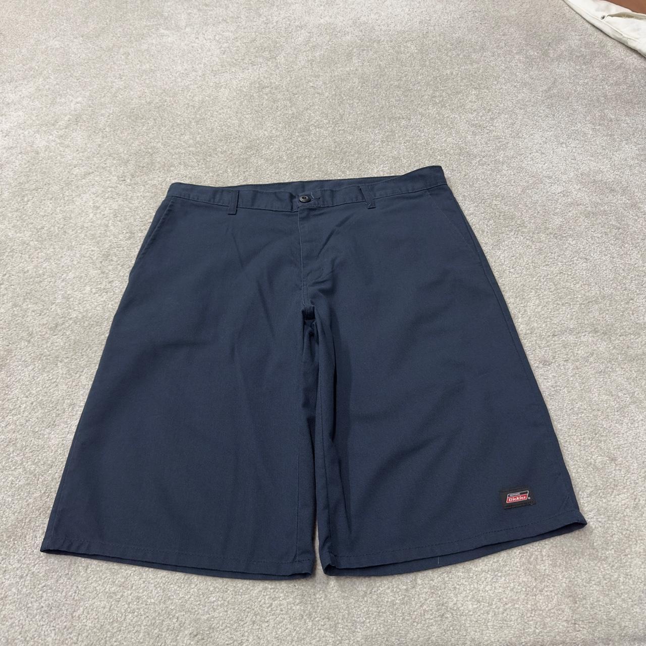 Dickies carpenter shorts chino navy Twill chino skater style shorts loose long leg