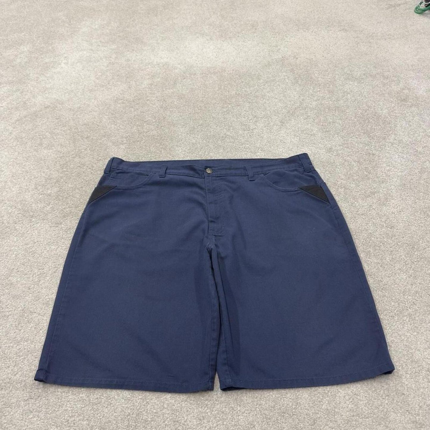 Dickies chino shorts Y2K navy Chino style skater shorts loose leg festival