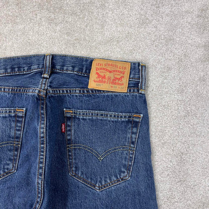 Blue Levis 505 jeans W30L25.5 y2k 90s style 5 pocket denim pants straight fit
