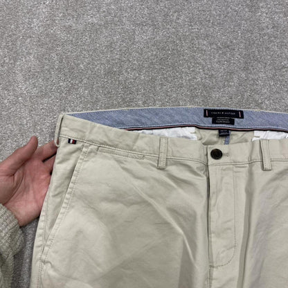 Tommy Hilfiger chino pants summer beige Loose smart casual chino trousers