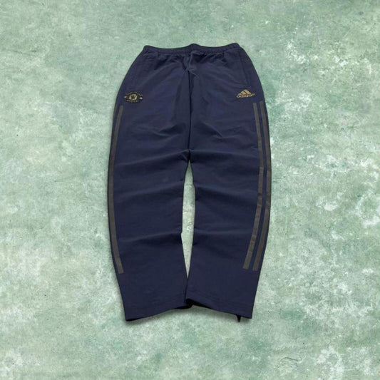 Y2k Adidas tracksuit bottoms black