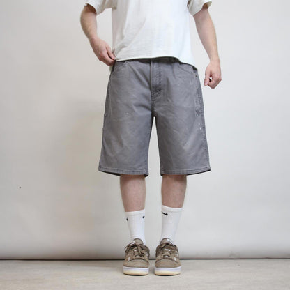 Grey Dickies carpenter jorts W36