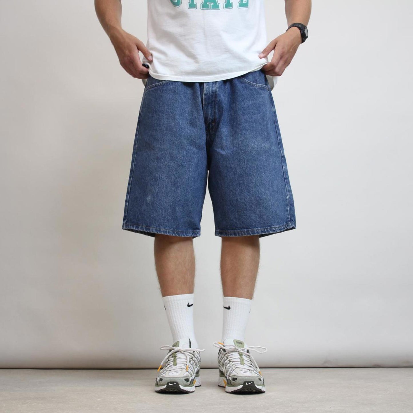 Mens Baggy Wrangler Jorts W40