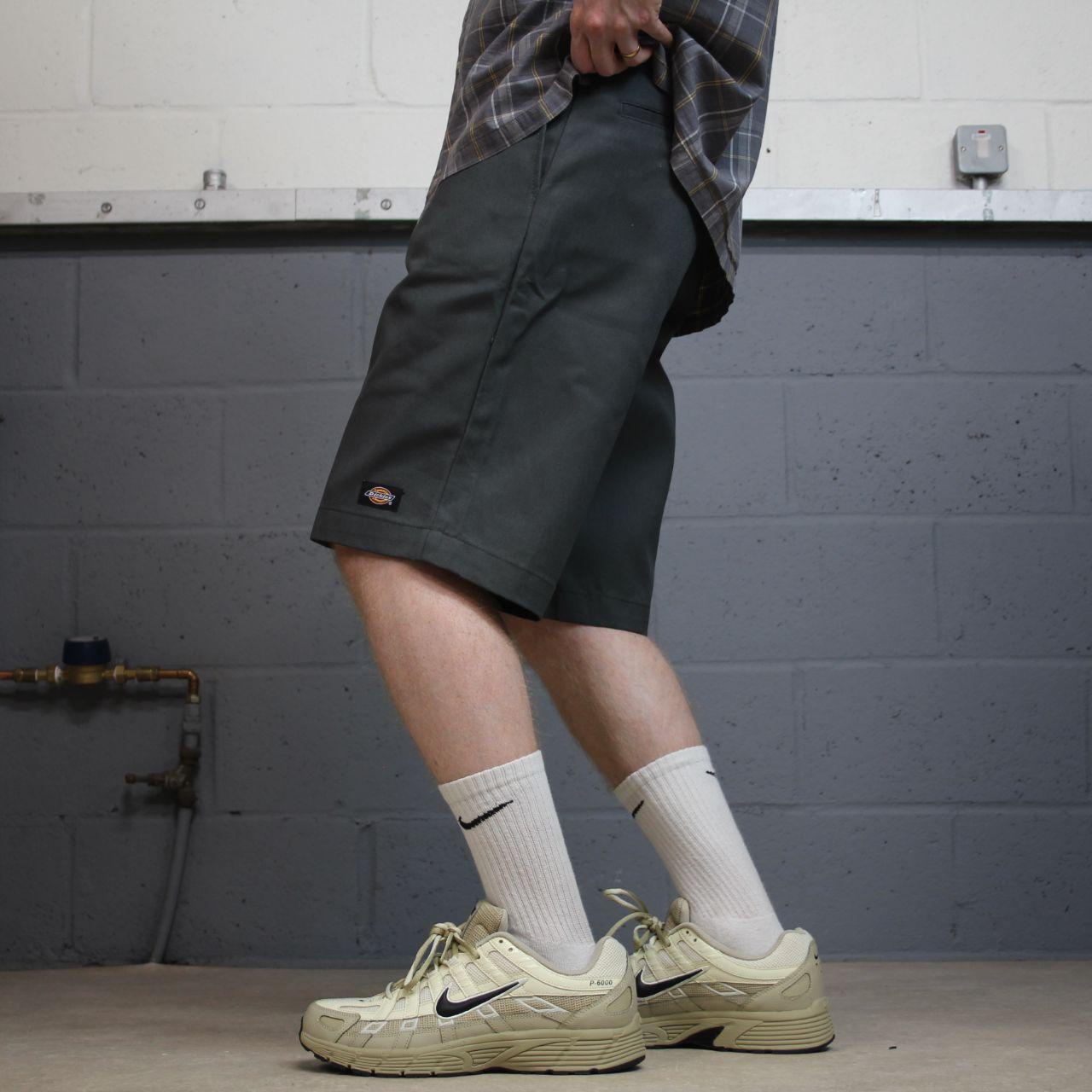 Dickies carpenter shorts Y2Krelaxed fit grey Twill chino skater surf style shorts
