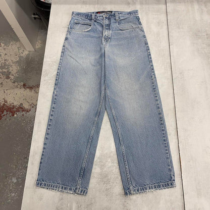 Mens vintage baggy Southpole jeans W34 L31