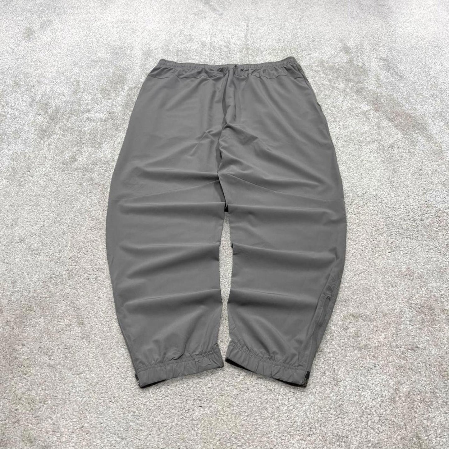 Vintage Y2K Russell tracksuit bottoms grey Running gym track pants