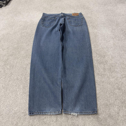 Levi’s 560 baggy jeans y2k blue Loose fit 100% cotton denim pants red tab logo