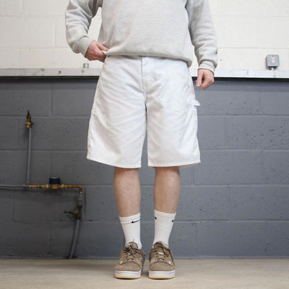 Y2k Dickies carpenter shorts skater style white Loose leg painter summer festival shorts
