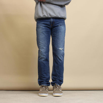 Blue Levi's 511 jeans W32L32 denim skinny jeans red tab logo
