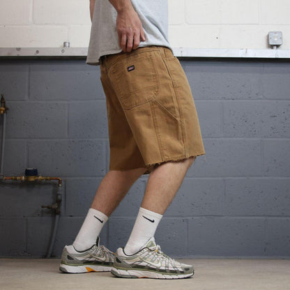 Dickies carpenter shorts cargo jorts tan Loose y2k canvasy cargo summer skate shorts