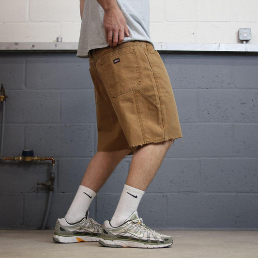 Dickies carpenter shorts cargo jorts tan Loose y2k canvasy cargo summer skate shorts