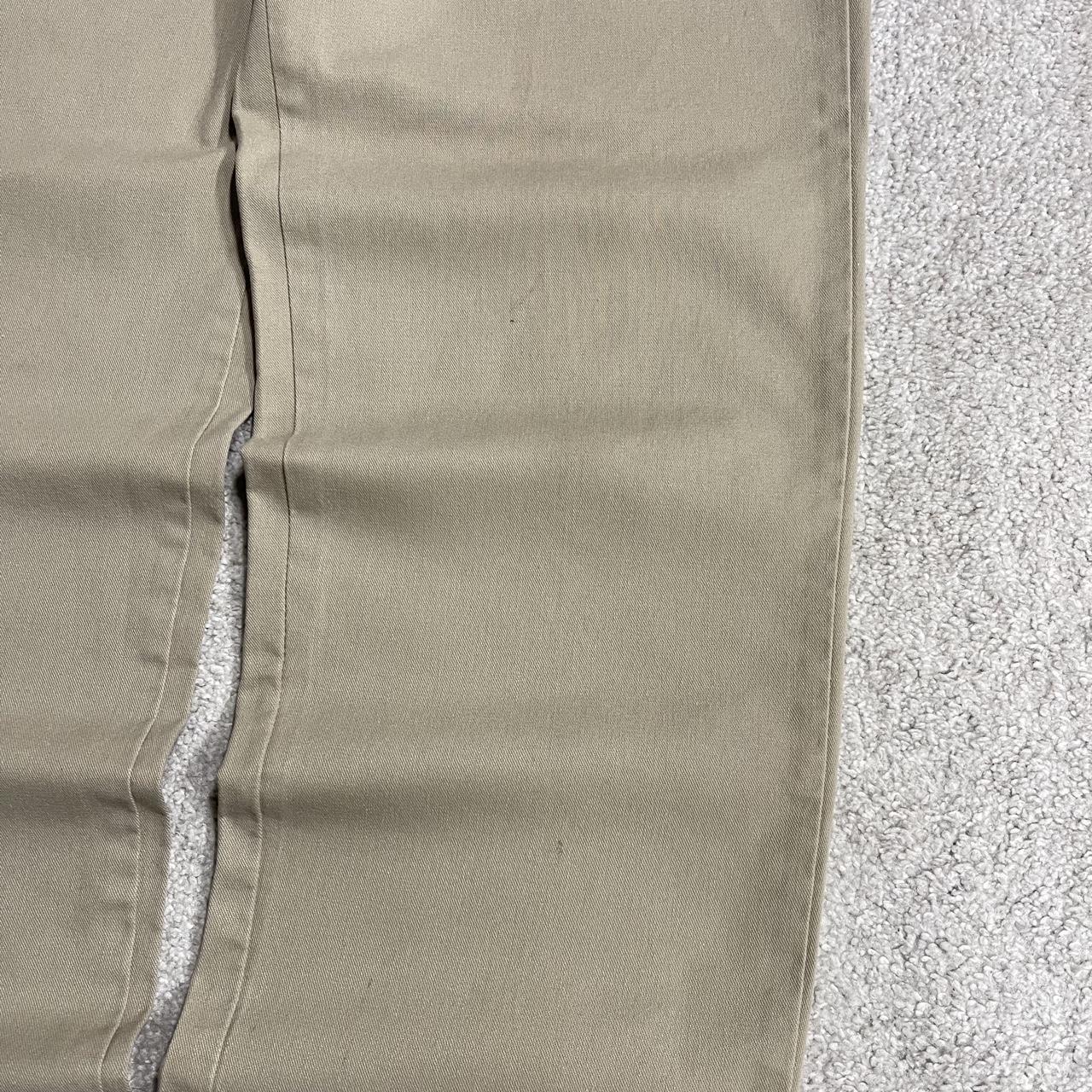 Dickies carpenter pants W34L32 khaki slim fit Chino style skate work trousers
