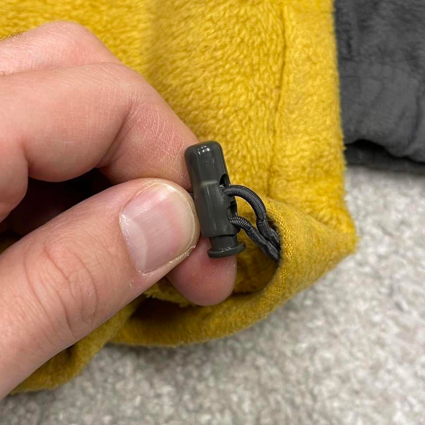 00s Columbia technical fleece XXL men's yellow grey full zip up y2k style autumn