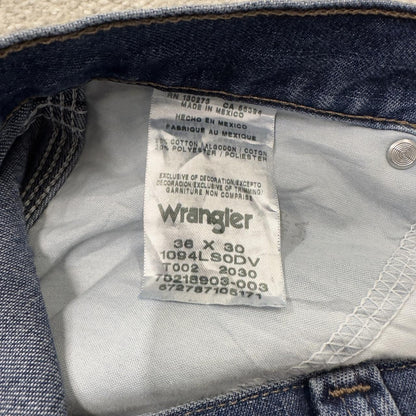 Wrangler carpenter jeans y2k blue loose leg denim Loose straight skater 2000s style cargo pants
