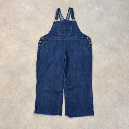Blue denim Dickies dungarees W48L26 USA mens overalls
