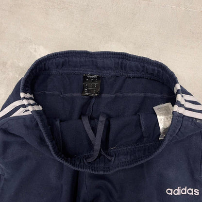 Y2k navy Adidas joggers M