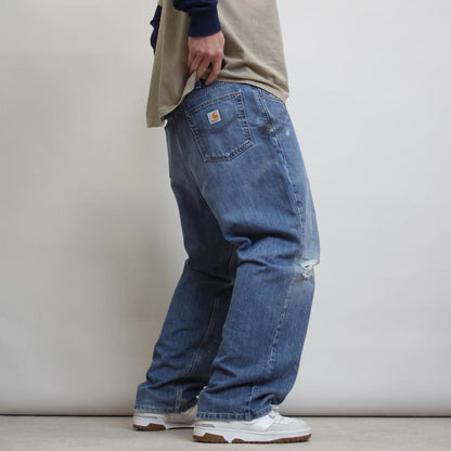Carhartt jeans W40 L30 blue relaxed denim 90s style pants