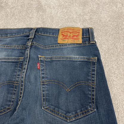 Y2K Levi’s 505 jeans W30L30 blue Straight fit 5 pocket belt loops red tab logo